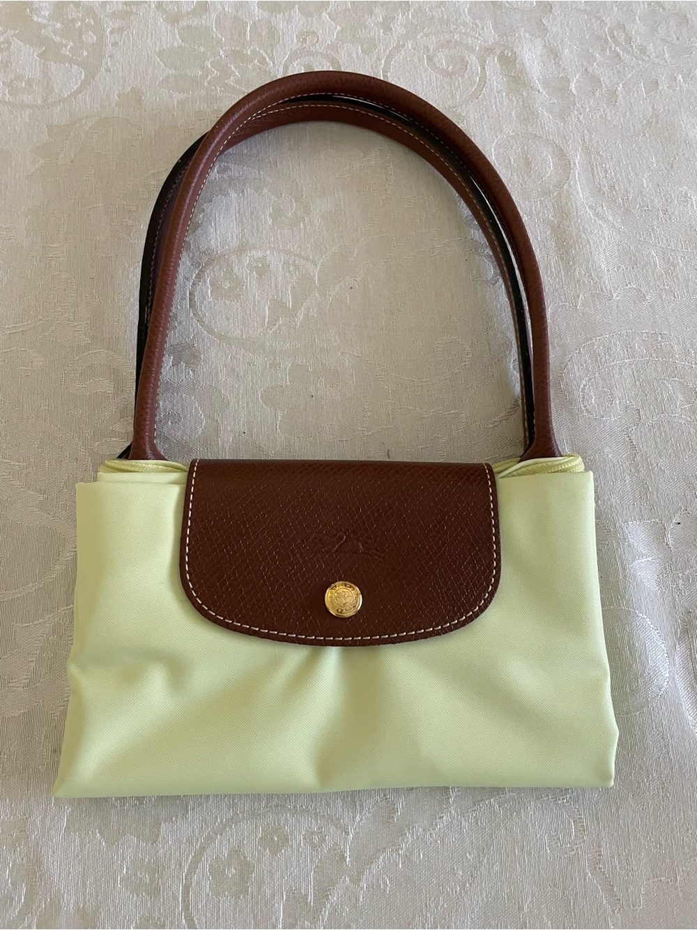 Longchamp Le Pliage Original Shoulder Tote Anise Green
